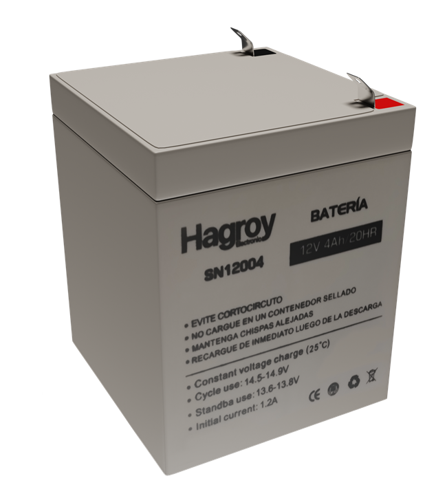 Batería 12v. 4ah. Hagroy PS4-12